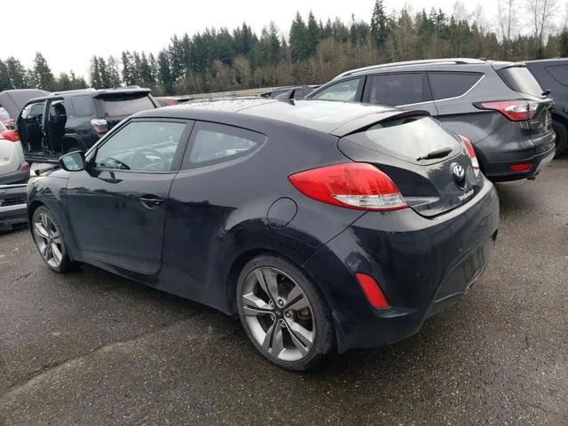 KMHTC6AD6DU091844 2013 2013 Hyundai Veloster 2