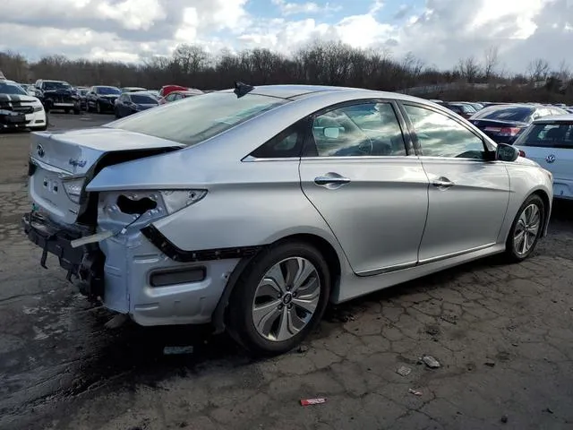 KMHEC4A48EA106005 2014 2014 Hyundai Sonata- Hybrid 3