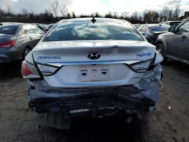 KMHEC4A48EA106005 2014 2014 Hyundai Sonata- Hybrid 6