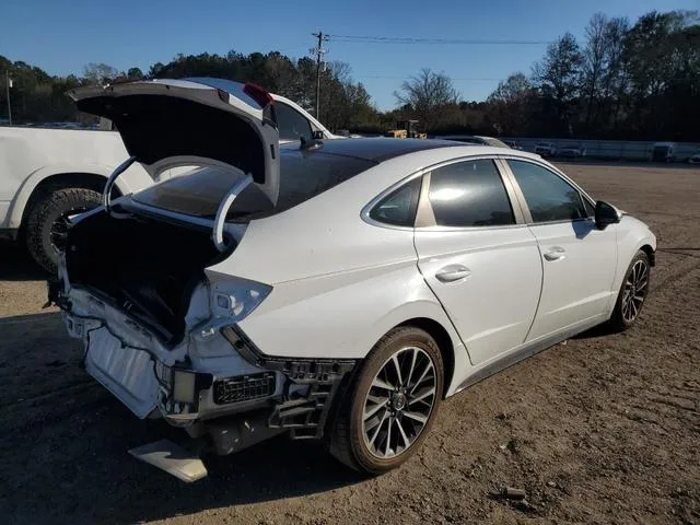 5NPEH4J20MH064408 2021 2021 Hyundai Sonata- Limited 3