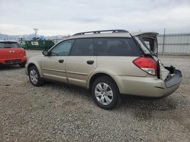 4S4BP60C186348752 2008 2008 Subaru Outback 2