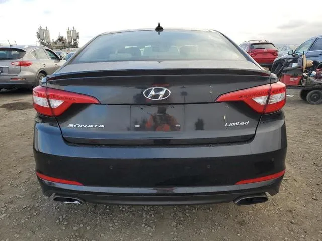 5NPE34AF2GH327794 2016 2016 Hyundai Sonata- Sport 6