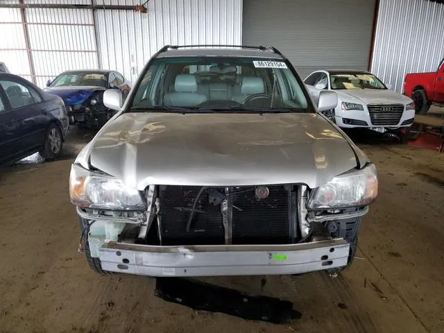 JTEDP21A550089390 2005 2005 Toyota Highlander- Limited 5