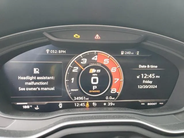 WAUR4AF52KA017400 2019 2019 Audi S5- Prestige 9