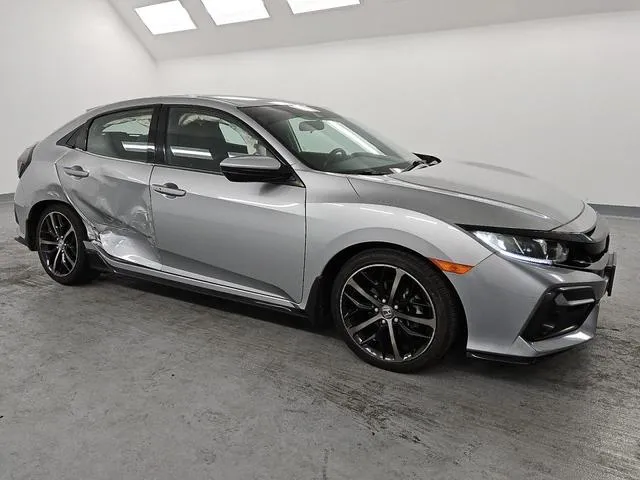 SHHFK7H48MU411740 2021 2021 Honda Civic- Sport 4