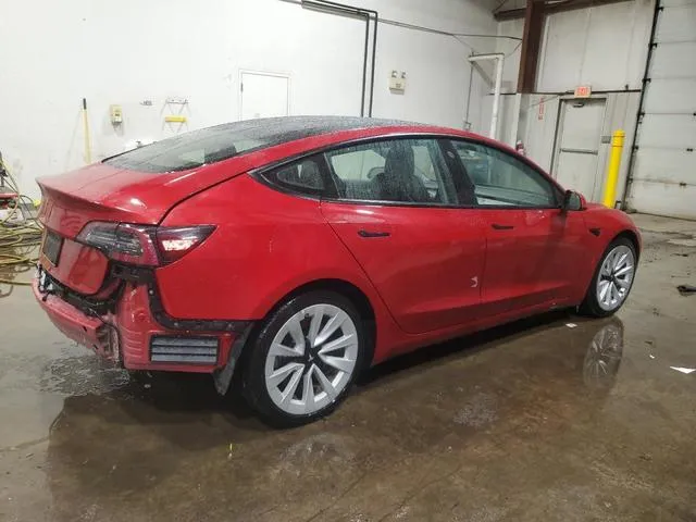 5YJ3E1EA9NF371043 2022 2022 Tesla MODEL 3 3