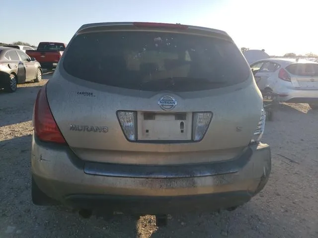 JN8AZ08T67W524953 2007 2007 Nissan Murano- SL 6