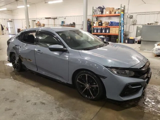 SHHFK7H47MU220519 2021 2021 Honda Civic- Sport 4