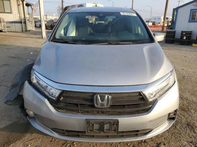 5FNRL6H7XNB030456 2022 2022 Honda Odyssey- Exl 5