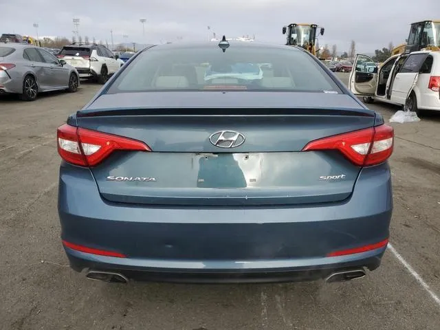 5NPE34AF4GH382408 2016 2016 Hyundai Sonata- Sport 6