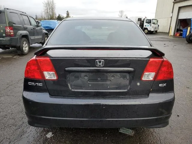 2HGES26715H559643 2005 2005 Honda Civic- EX 6