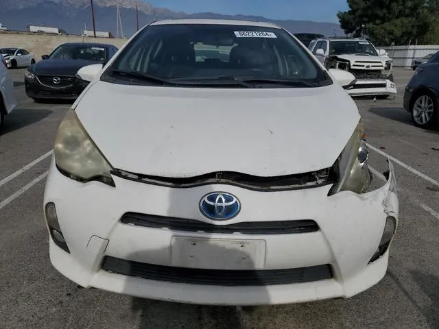 JTDKDTB34C1025911 2012 2012 Toyota Prius 5