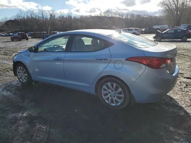 KMHDH4AE5CU464387 2012 2012 Hyundai Elantra- Gls 2