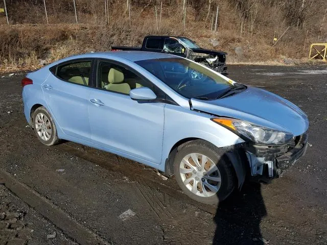 KMHDH4AE5CU464387 2012 2012 Hyundai Elantra- Gls 4