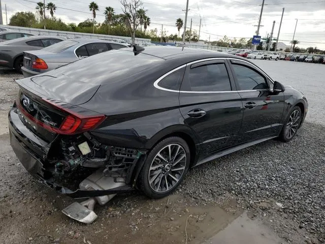 KMHL34J27NA204397 2022 2022 Hyundai Sonata- Limited 3