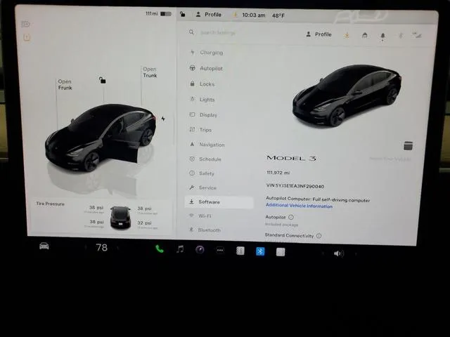 5YJ3E1EA3NF290040 2022 2022 Tesla MODEL 3 9