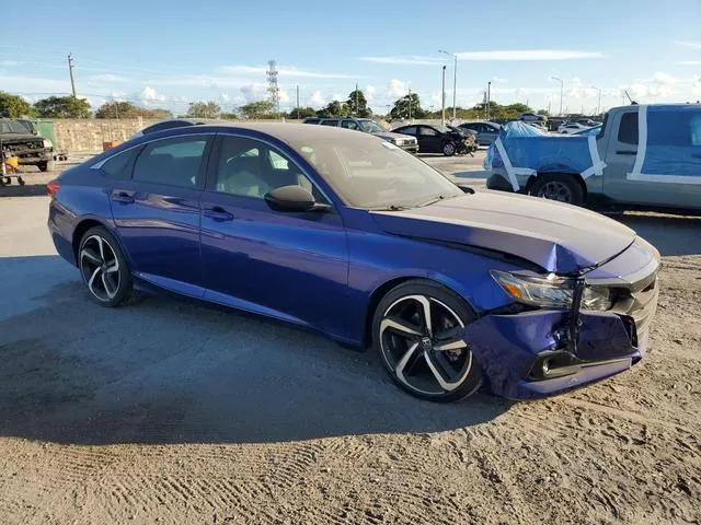 1HGCV1F30NA031385 2022 2022 Honda Accord- Sport 4