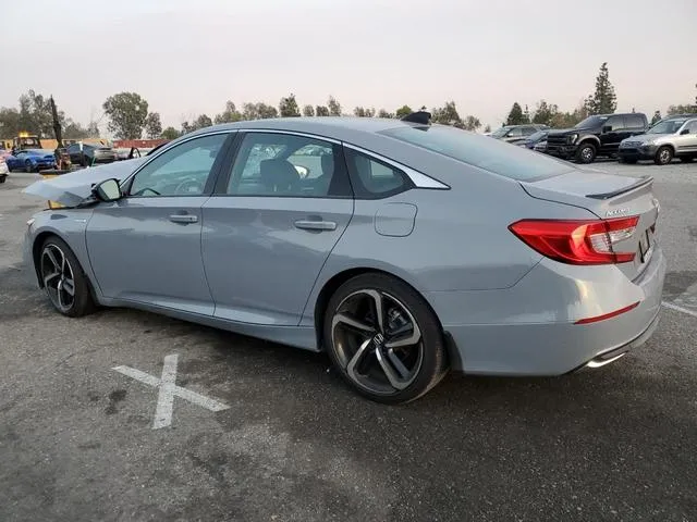 1HGCV3F28NA013445 2022 2022 Honda Accord- Hybrid Sport 2