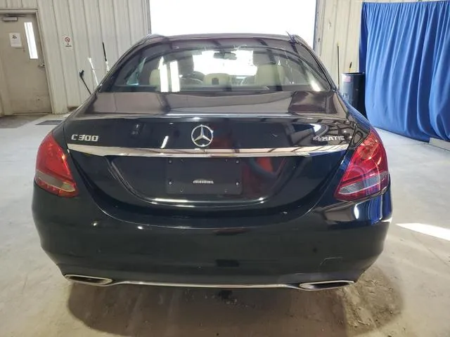 WDDWF4KB6JR376445 2018 2018 Mercedes-Benz C-Class- 300 4Matic 6