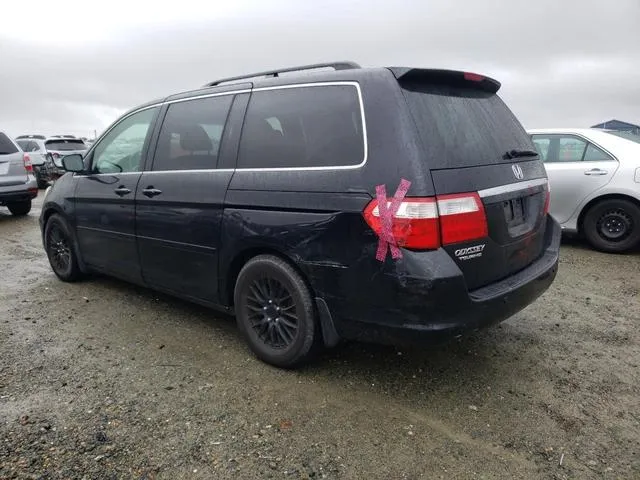 5FNRL38837B115259 2007 2007 Honda Odyssey- Touring 2