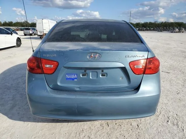 KMHDU46DX7U073687 2007 2007 Hyundai Elantra- Gls 6