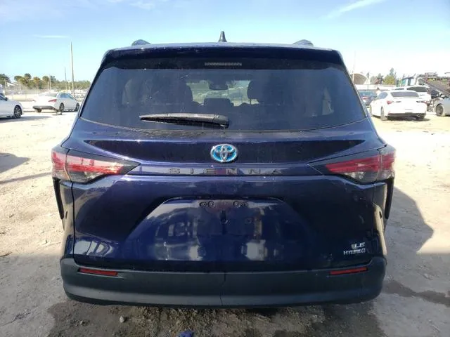 5TDBRKEC8NS083842 2022 2022 Toyota Sienna- LE 6