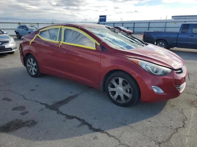 KMHDH4AE0DU564575 2013 2013 Hyundai Elantra- Gls 4