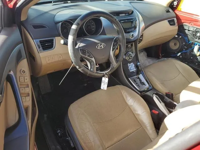 KMHDH4AE0DU564575 2013 2013 Hyundai Elantra- Gls 8