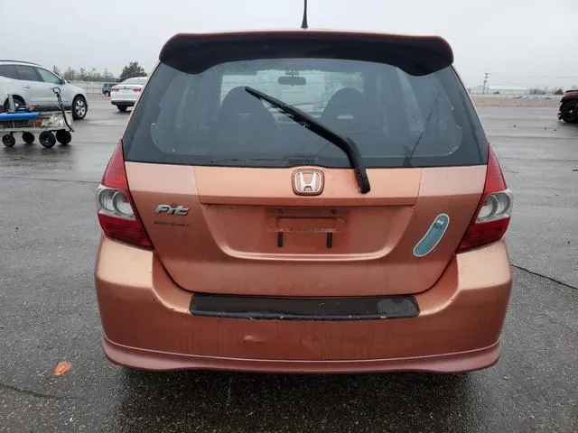 JHMGD38687S020328 2007 2007 Honda Fit- S 6