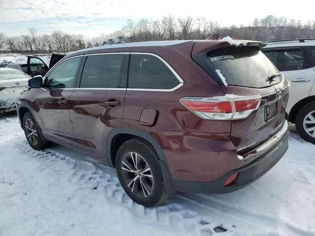 5TDJKRFH4GS252146 2016 2016 Toyota Highlander- Xle 2