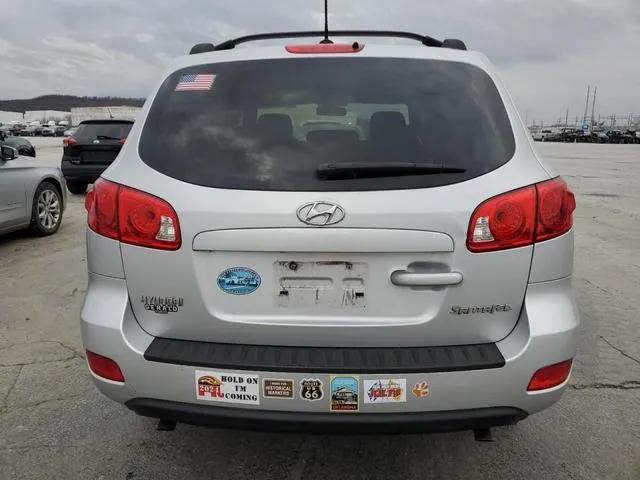 5NMSG13D78H183787 2008 2008 Hyundai Santa Fe- Gls 6