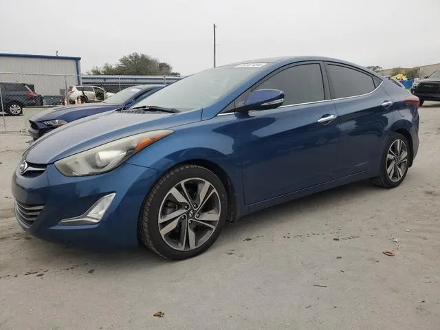 KMHDH4AE5EU094805 2014 2014 Hyundai Elantra- SE 1