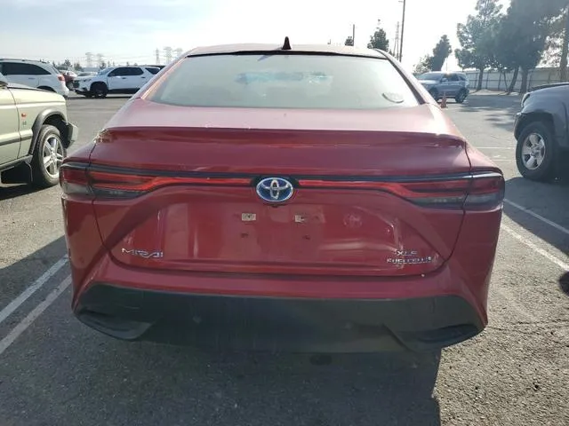 JTDAAAAA2NA005166 2022 2022 Toyota Mirai- LE 6