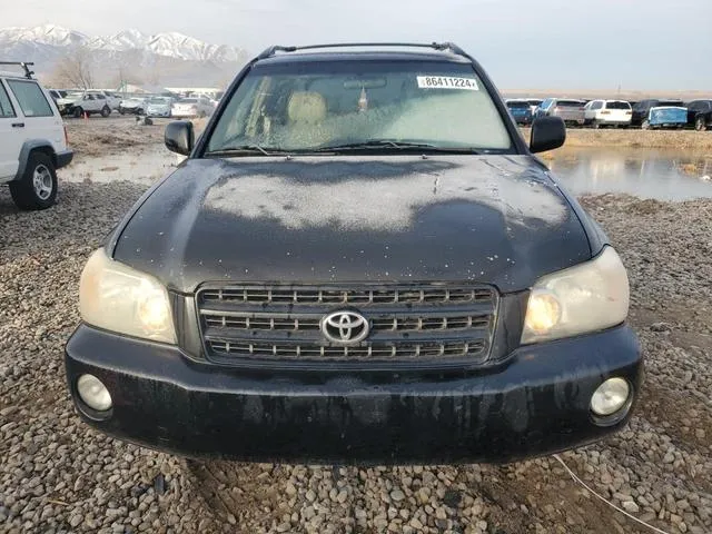 JTEHF21A810034284 2001 2001 Toyota Highlander 5