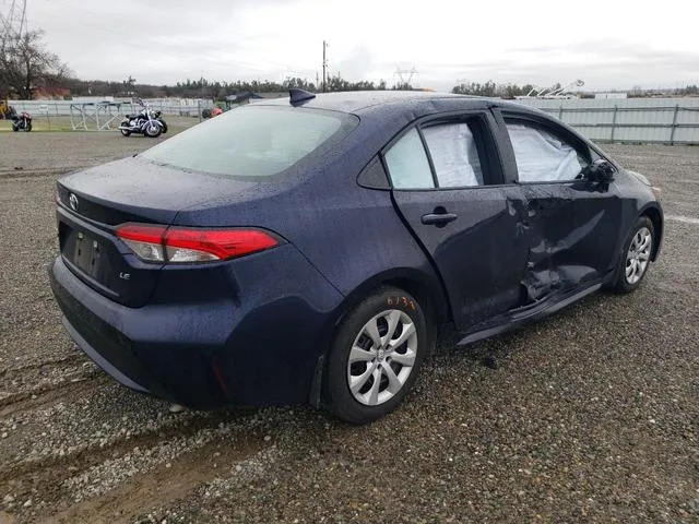 5YFEPMAE4NP382565 2022 2022 Toyota Corolla- LE 3