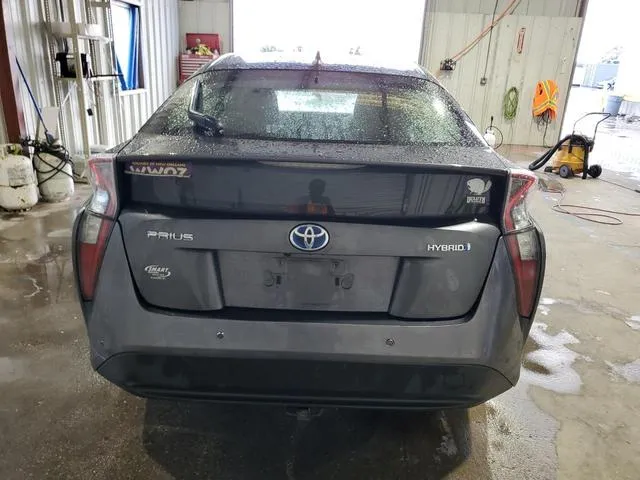 JTDKBRFU5H3558440 2017 2017 Toyota Prius 6