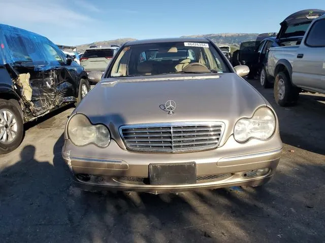 WDBRF61J62F273779 2002 2002 Mercedes-Benz C-Class- 240 5