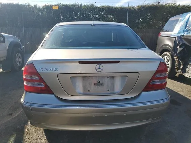 WDBRF61J62F273779 2002 2002 Mercedes-Benz C-Class- 240 6