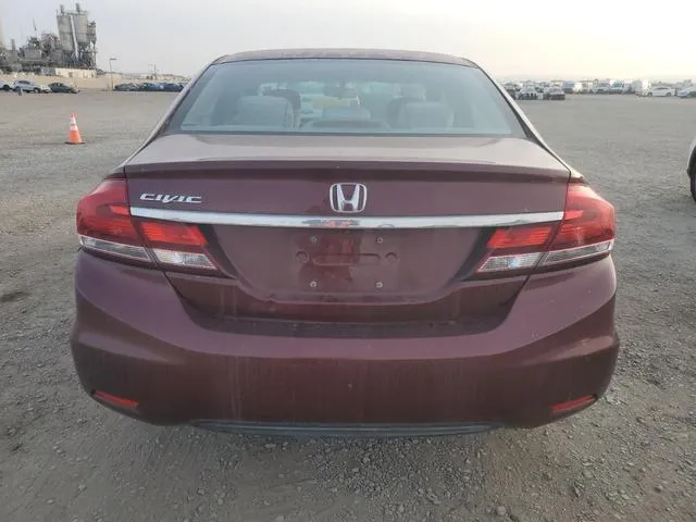 2HGFB2F54EH504980 2014 2014 Honda Civic- LX 6