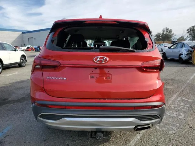 5NMS24AJ9MH362660 2021 2021 Hyundai Santa Fe- Sel 6