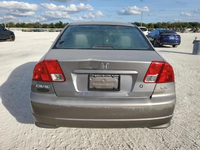 2HGES16584H581940 2004 2004 Honda Civic- LX 6