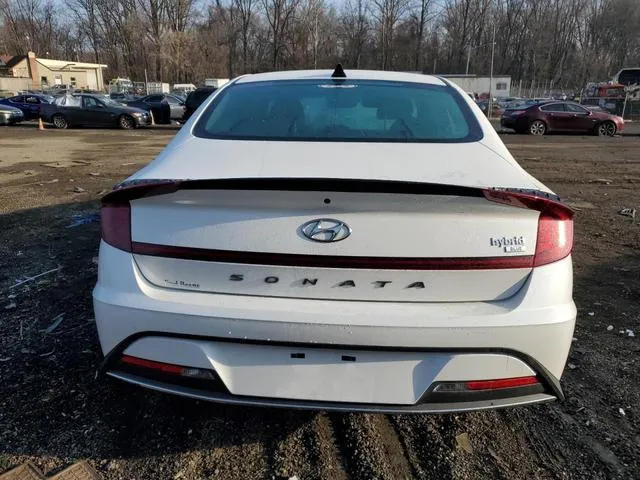 KMHL24JJ6NA038075 2022 2022 Hyundai Sonata- Hybrid 6