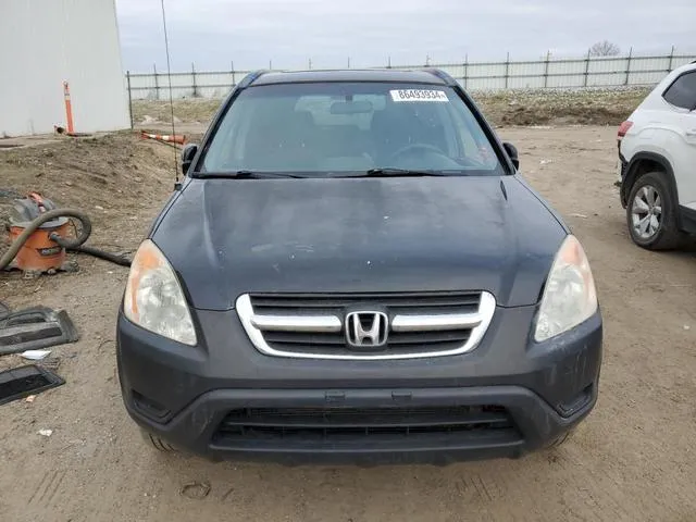 JHLRD78822C077990 2002 2002 Honda CR-V- EX 5