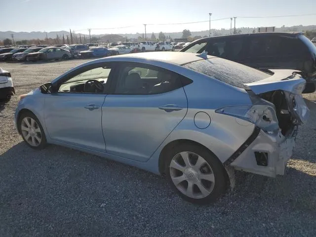 KMHDH4AE2CU247511 2012 2012 Hyundai Elantra- Gls 2