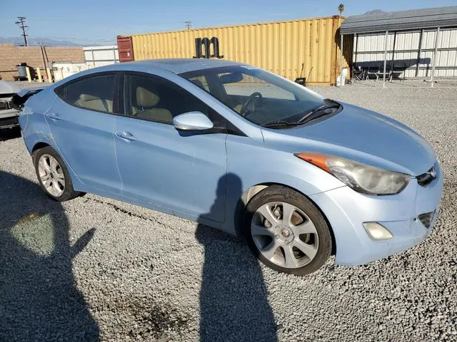 KMHDH4AE2CU247511 2012 2012 Hyundai Elantra- Gls 4