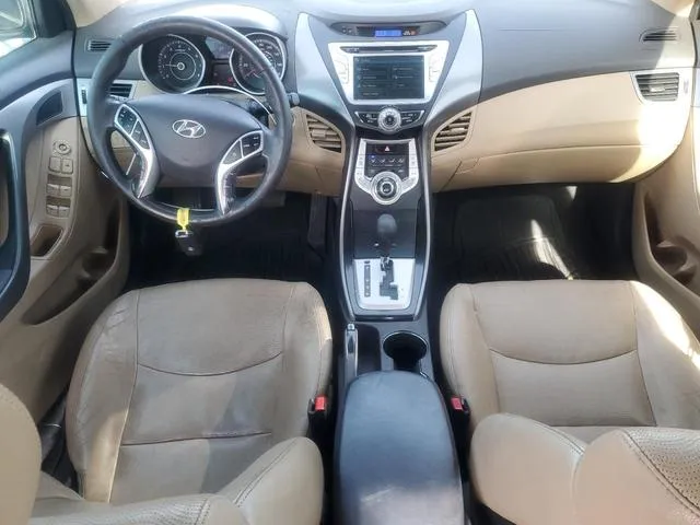 KMHDH4AE2CU247511 2012 2012 Hyundai Elantra- Gls 8