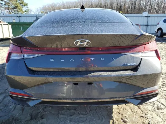 5NPLP4AG5MH025965 2021 2021 Hyundai Elantra- Limited 6