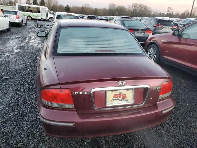 KMHWF35H33A771104 2003 2003 Hyundai Sonata- Gls 6