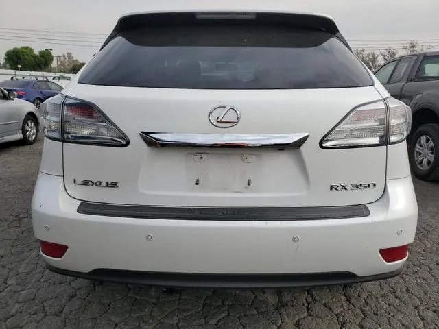 2T2ZK1BA6AC041202 2010 2010 Lexus RX- 350 6