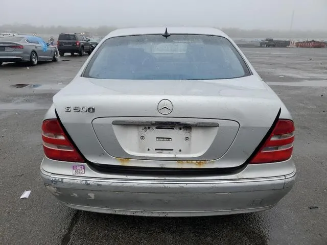 WDBNG75J11A191756 2001 2001 Mercedes-Benz S-Class- 500 6